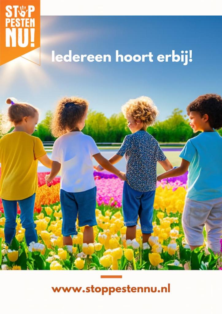 Poster iedereen hoort erbij